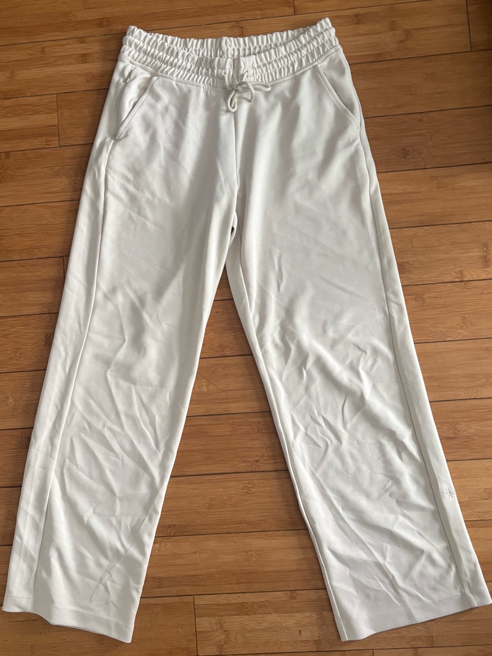 Athleta Wide-Leg Drawstring Sweatpants